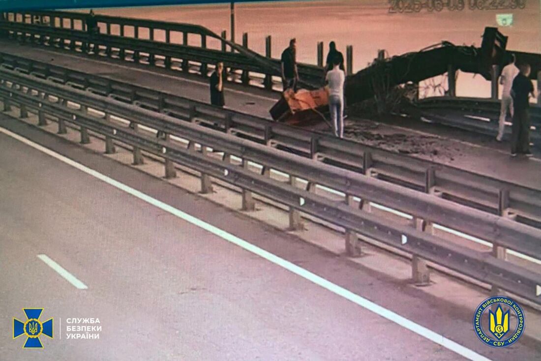 Ataque na ponte da Crimeia não causou danos