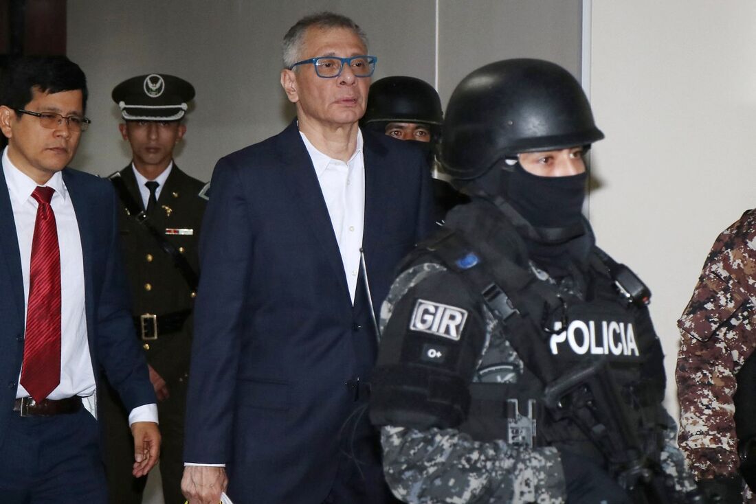 O ex-vice-presidente do Equador, Jorge Glas