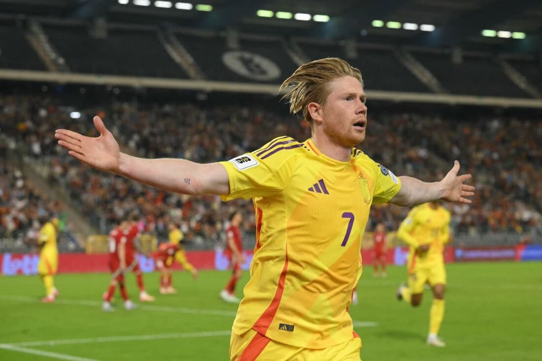 De Bruyne salva a Bélgica de resultado negativo contra País de Gales 
