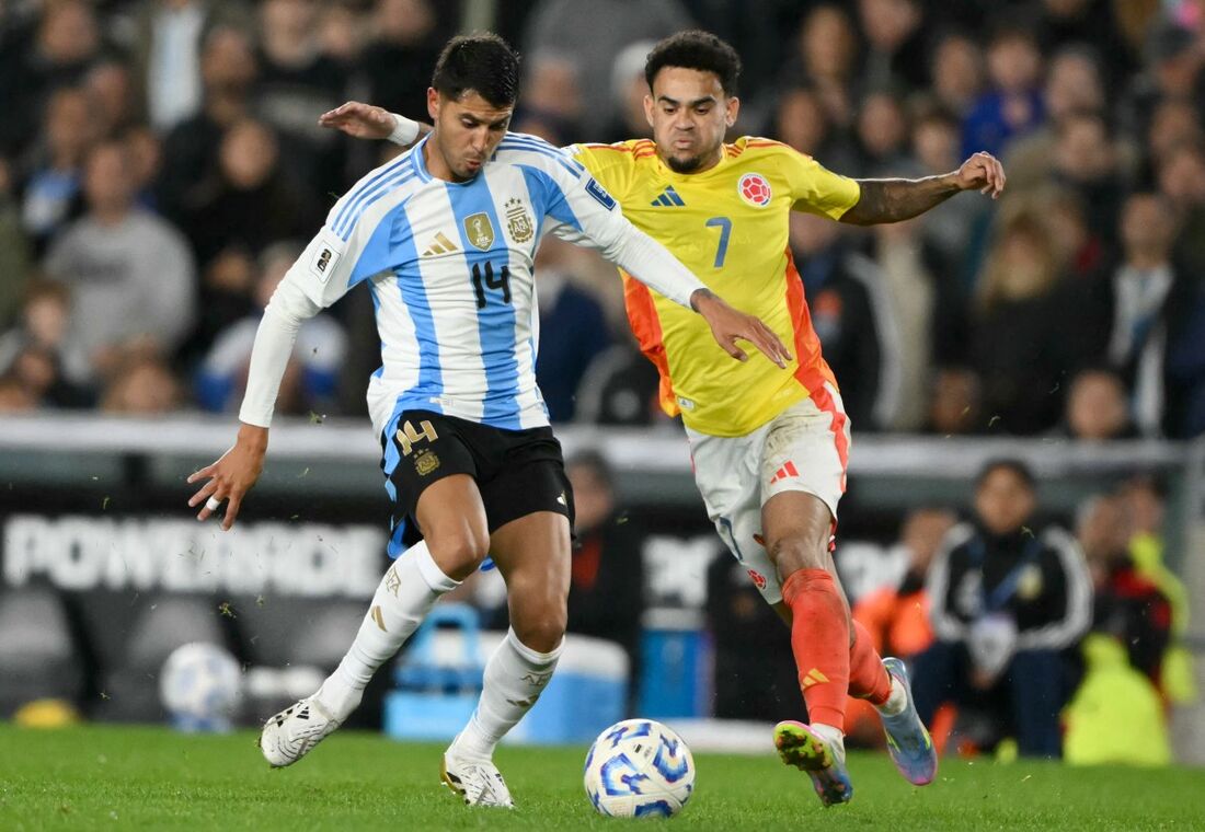 Argentina 1x1 Colômbia, pelas Eliminatórias