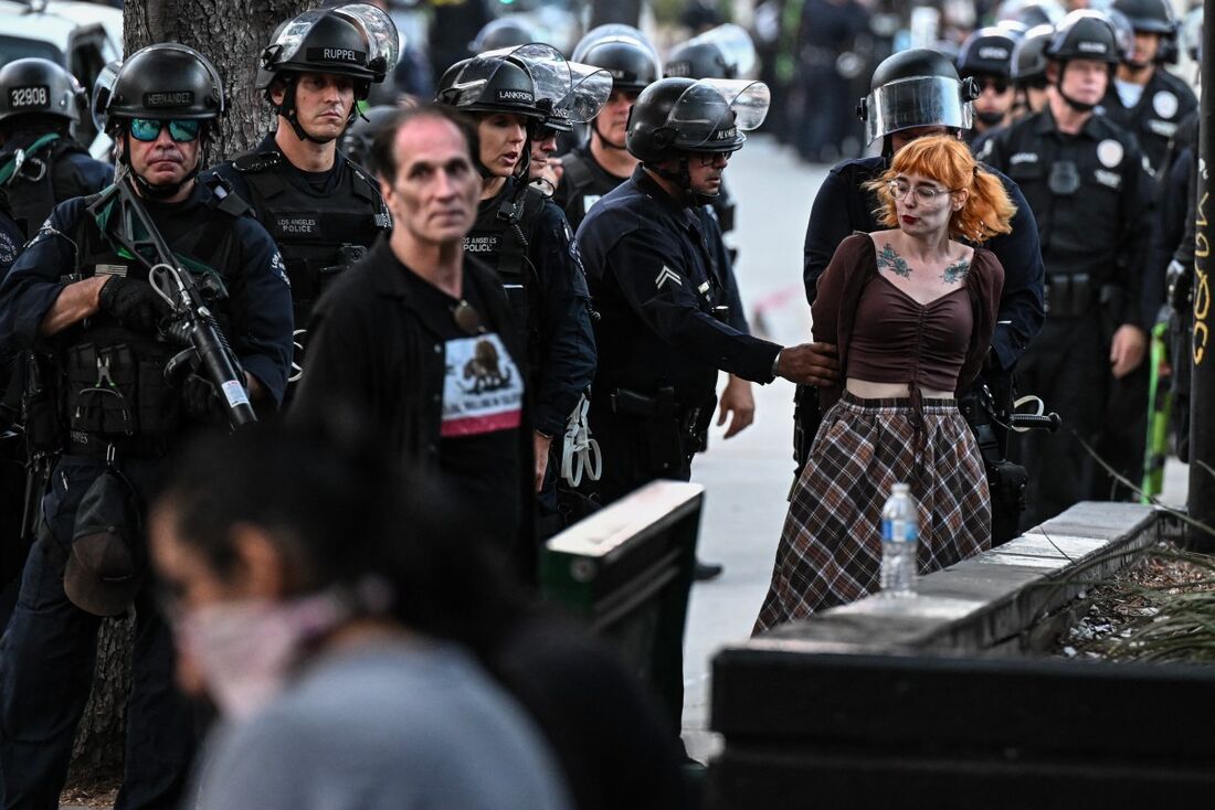 Protestos contra operações anti-imigração crescem nos EUA