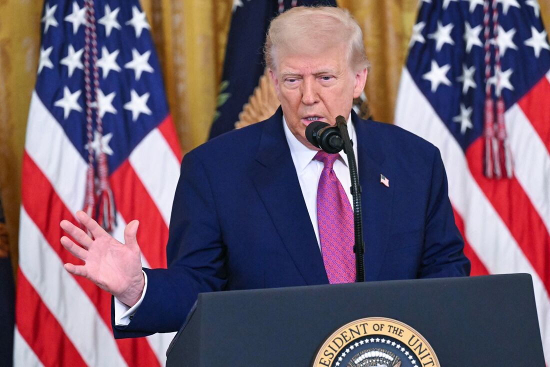 O presidente dos EUA, Donald Trump