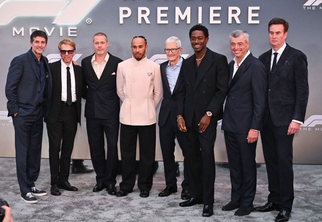 Elenco e produção de "F1"