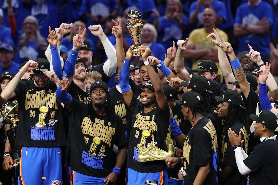 Oklahoma City Thunder conquista título inédito da NBA