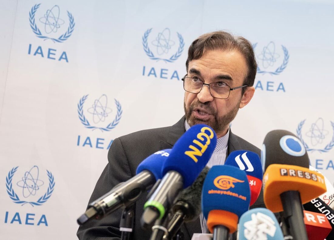 Reza Najafi, embaixador do Irã na Agência Internacional de Energia Atômica (AIEA)