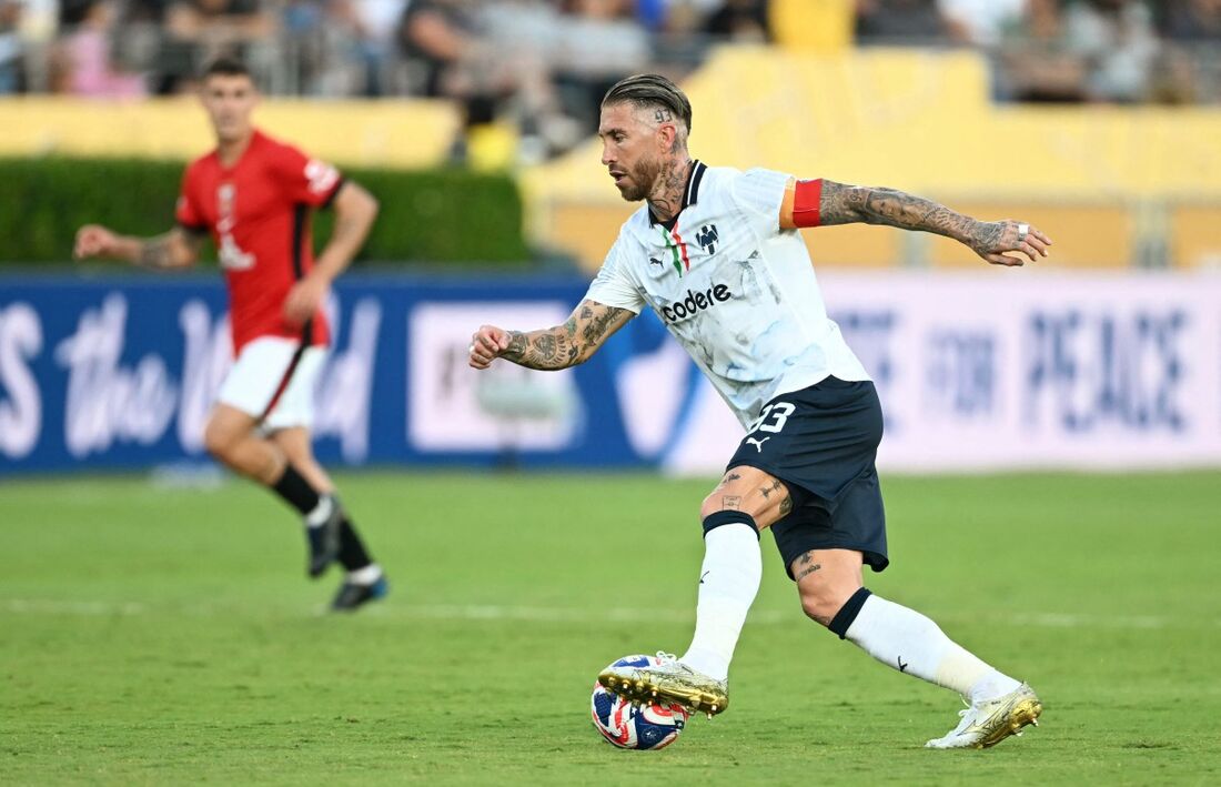 O veterano Sérgio Ramos está liderando a campanha do Monterrey na Copa do Mundo de Clubes
