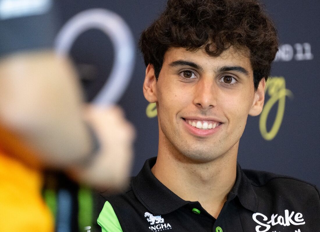 Brasileiro Gabriel Bortoleto, da Sauber, pontuou pela primeira vez ao terminar em 8&ordm;