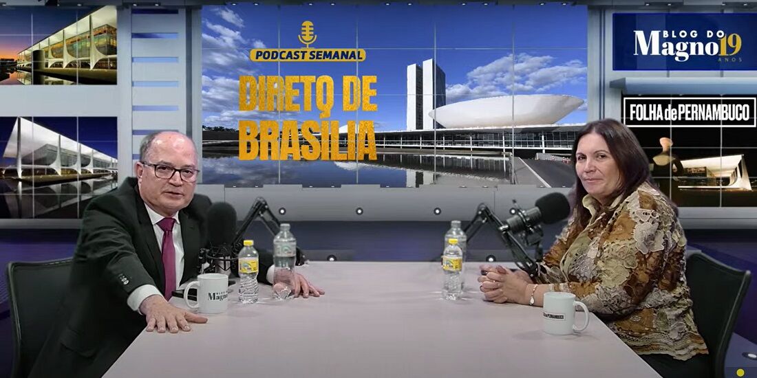 Entrevista para o podcast "Direto de Brasília"