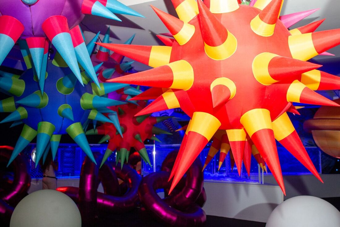 Exposição sensorial "Blow Up: Um sopro de diversão" entra em cartaz no Shopping Recife, no dia 27/06