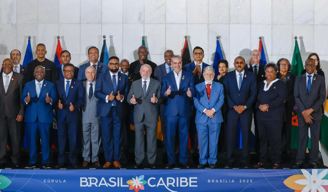 A declaração conjunta foi anunciada mais cedo pelo presidente Luiz Inácio Lula da Silva