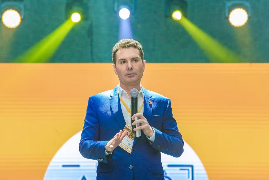 O ministro das Cidades, Jader Filho