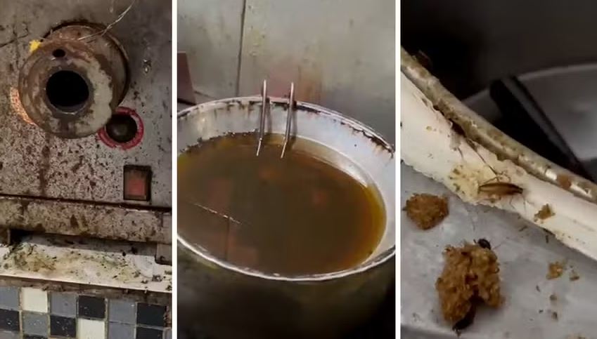 A fábrica clandestina funcionava em condições precárias de higiene