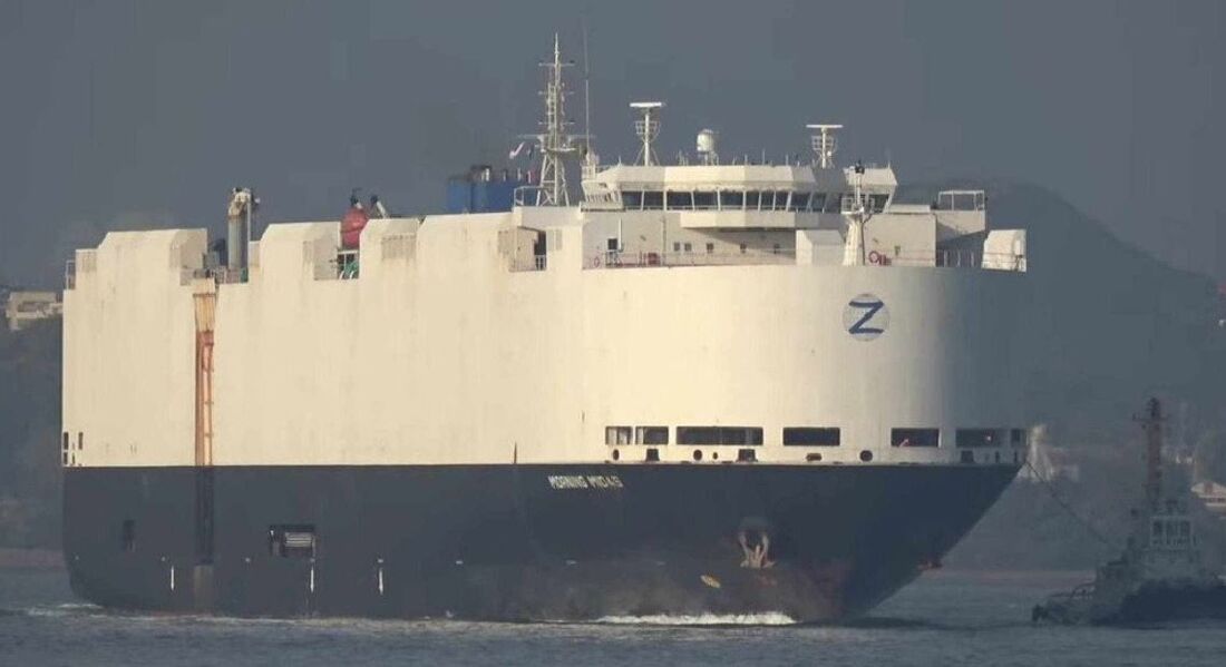 Morning Midas tem capacidade para levar 6 mil veículos