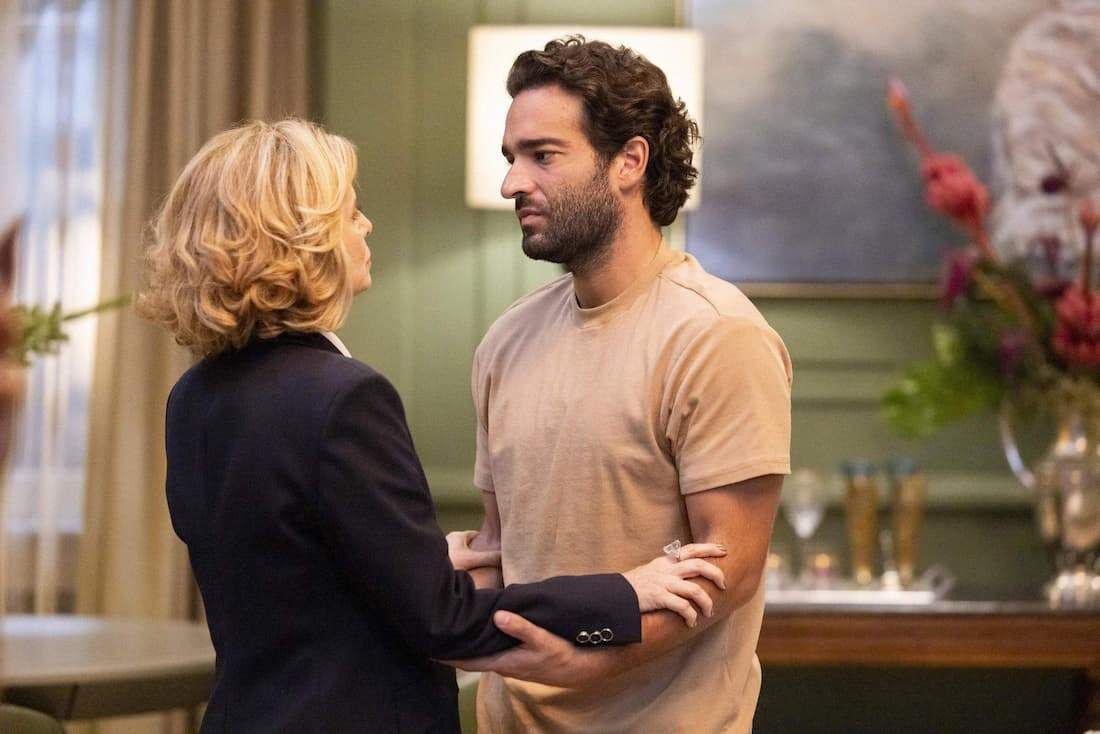 Débora Bloch e Humberto Carrão em "Vale Tudo"