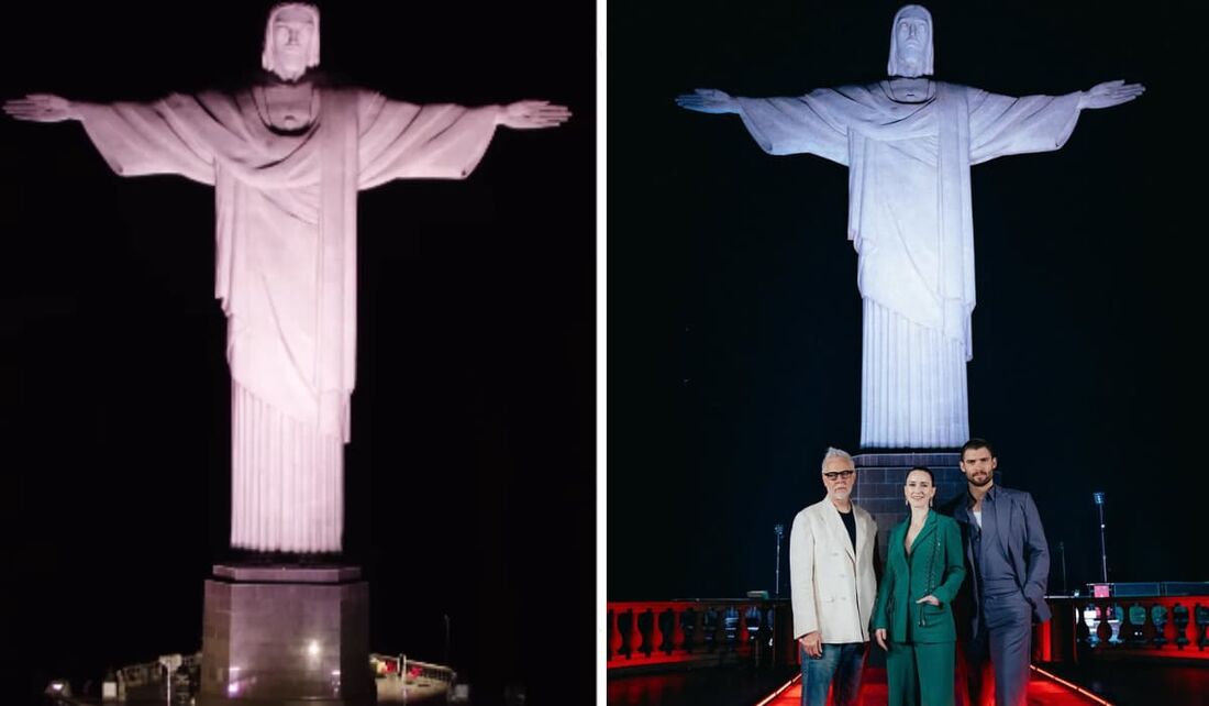 Elenco de 'Superman' no Rio de Janeiro