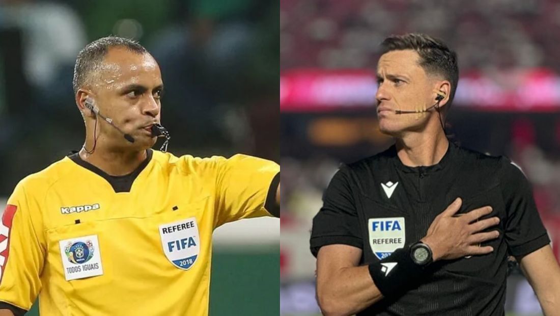 Wilton Pereira Sampaio e RamonAbatti Abel serão os árbitros brasileiros da Copa do Mundo de Clubes