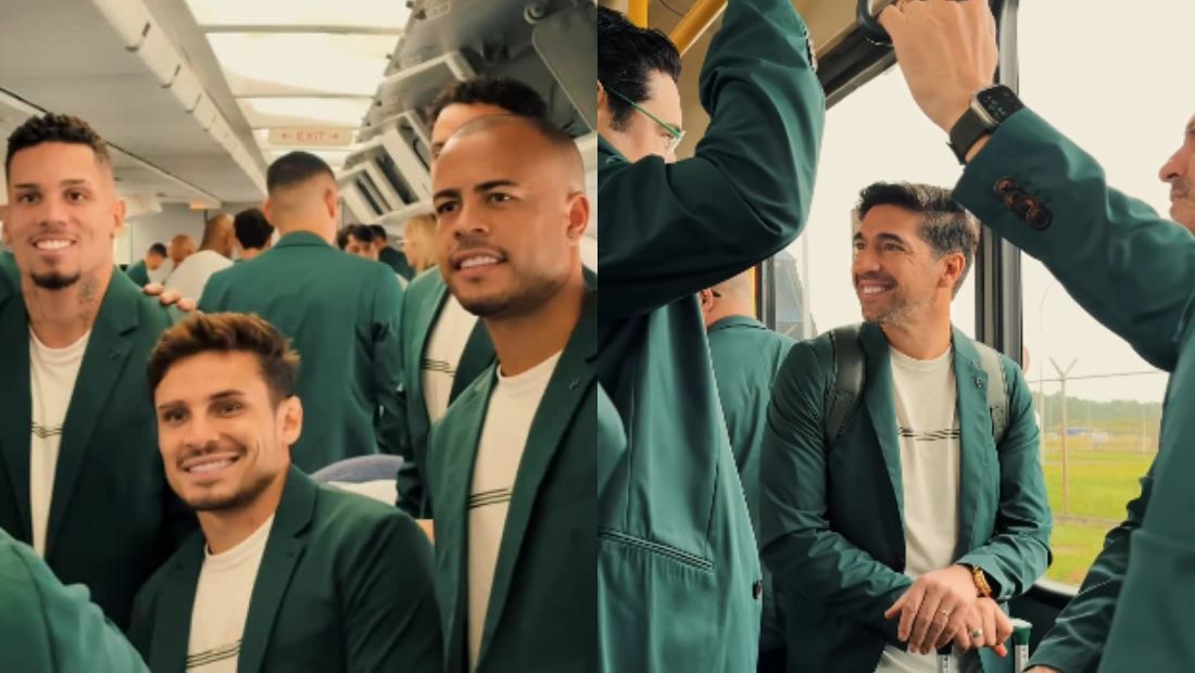 Elenco do Palmeiras desembarca nos Estados Unidos para disputar o Mundial