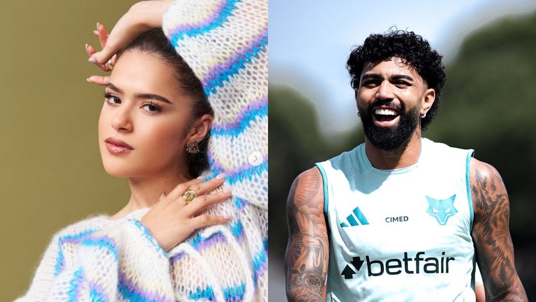 Maisa e Gabigol negam romance