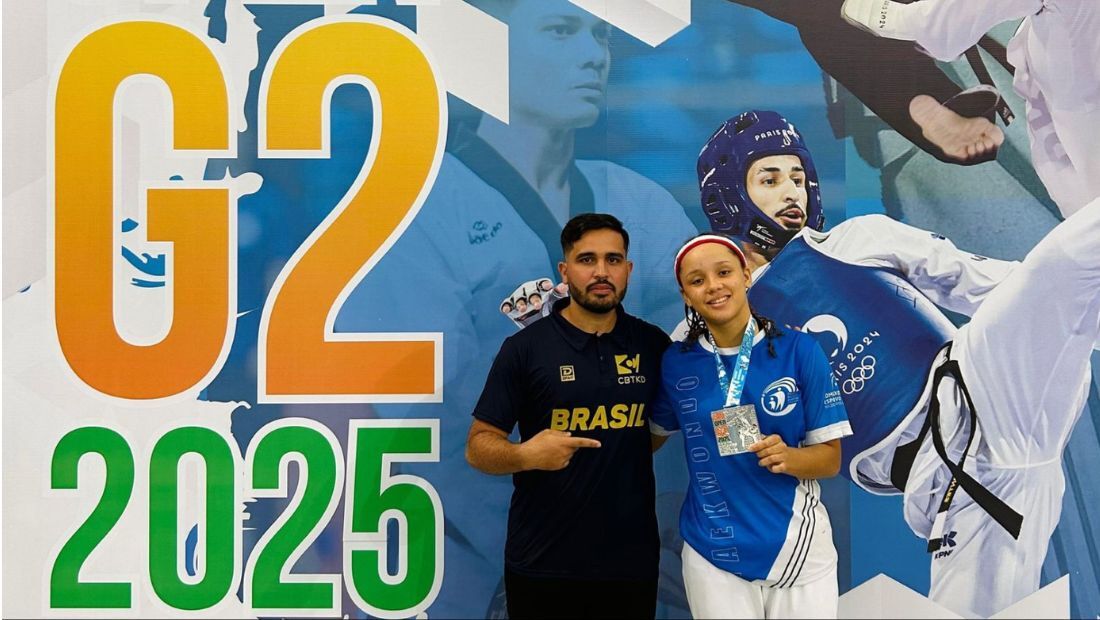Alícia Assunção conquista medalha de prata no Rio Open de Taekwondo
