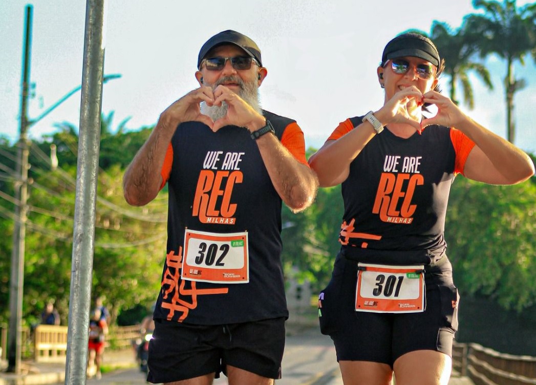 Renato e Fabiana celebram amor pela corrida na Maratona do Rio