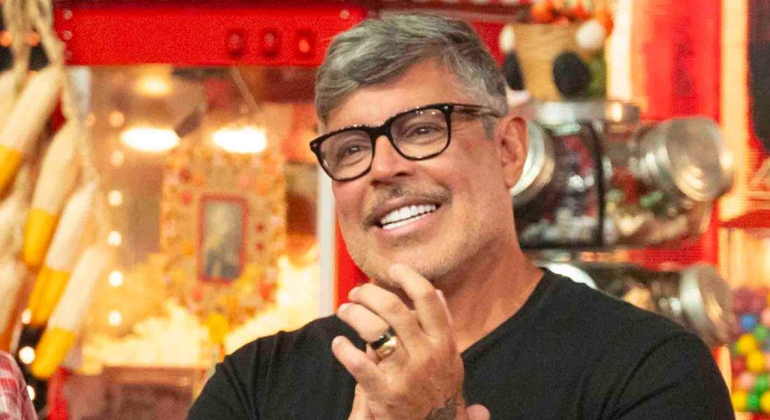 Alexandre Fota esteve no "Domingão com Huck"
