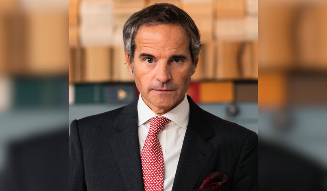 Chefe da agência de vigilância nuclear da ONU, Rafael Grossi