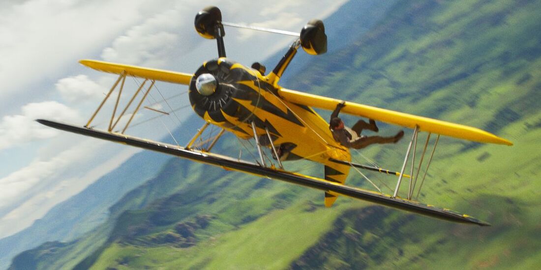 Tom Cruise fez a sequência de acrobacias na cena que foi filmada em grande parte tal como aparece na tela