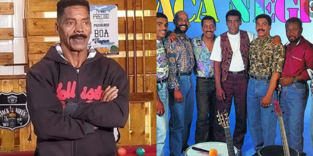 Edson Café, que morreu no último sábado (31), integrou o grupo Raça Negra entre 1992 e 2005