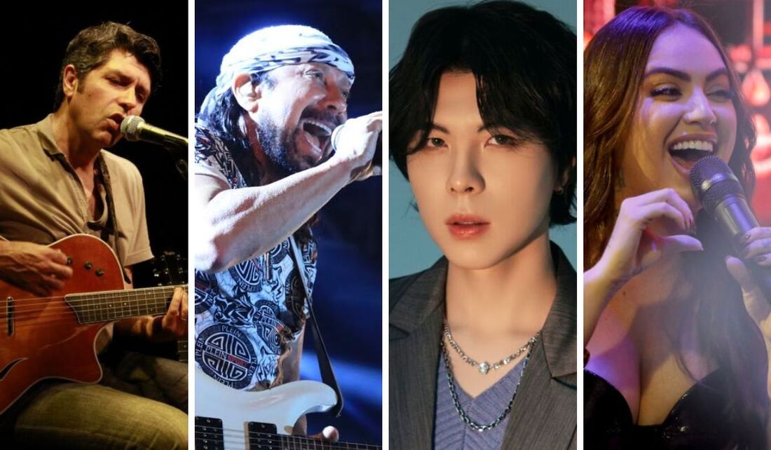 Leoni, Bell Marques, Kisu e Raphaela Santos estão entre as atrações deste fim de semana