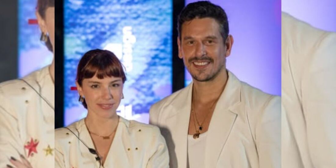 Alice Wegmann e João Vicente de Castro são amigos na vida real há mais de seis anos