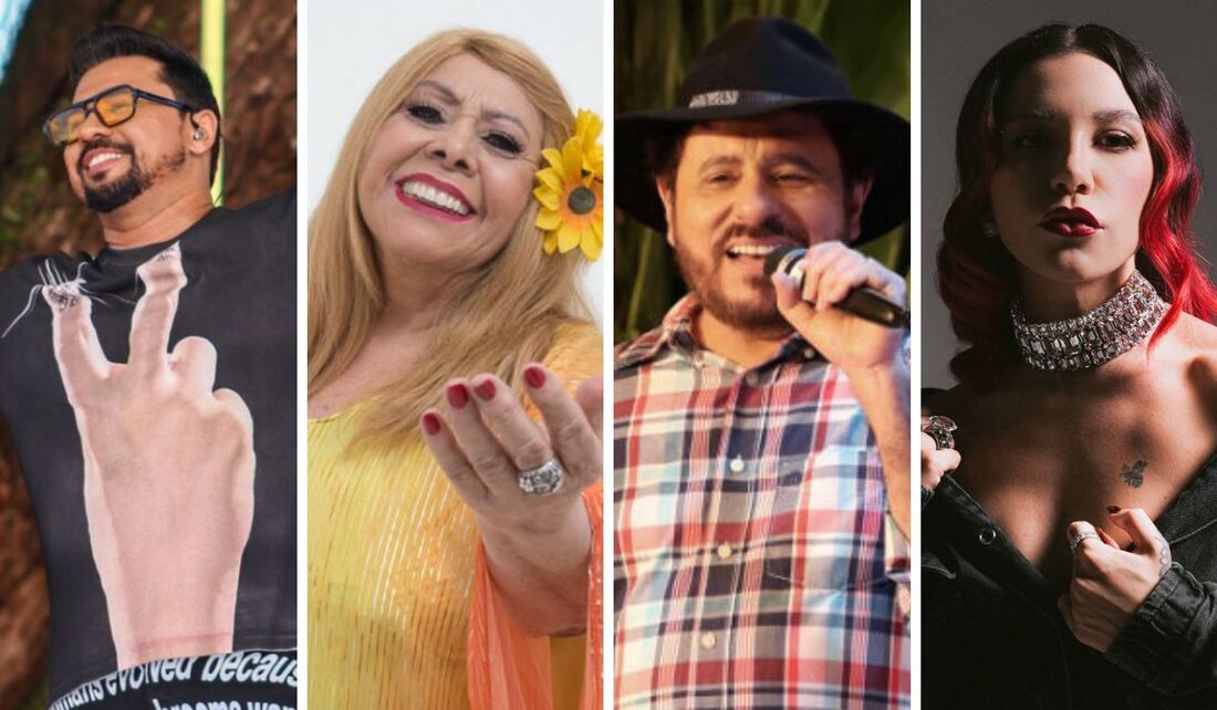 Xand Avião, Anastácia, Jorge de Altinho e Priscilla são atrações neste fim de semana