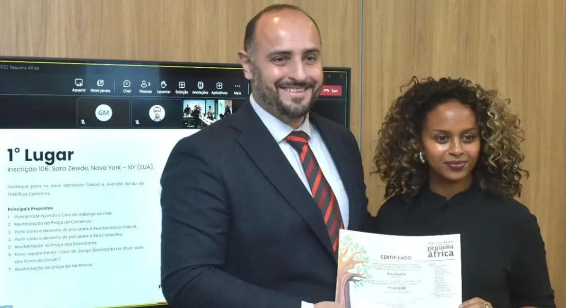 A arquiteta americana Sara Zewde ficou com 1&ordm; colocado pelo projeto Pequena África: Memória Continental