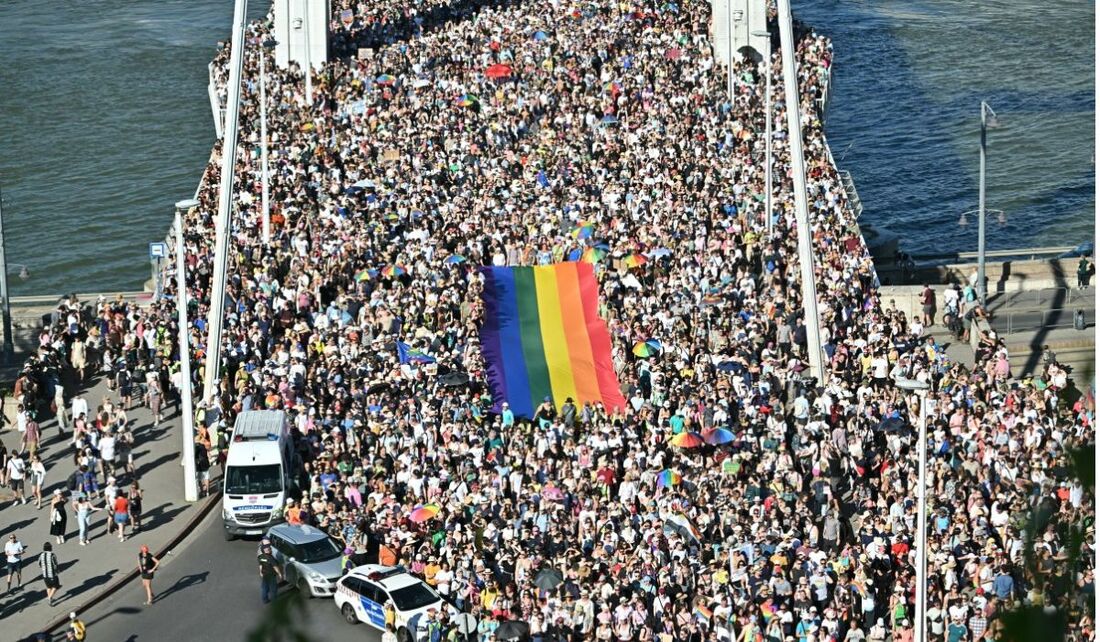 Marcha do Orgulho em Budapeste, Hungria