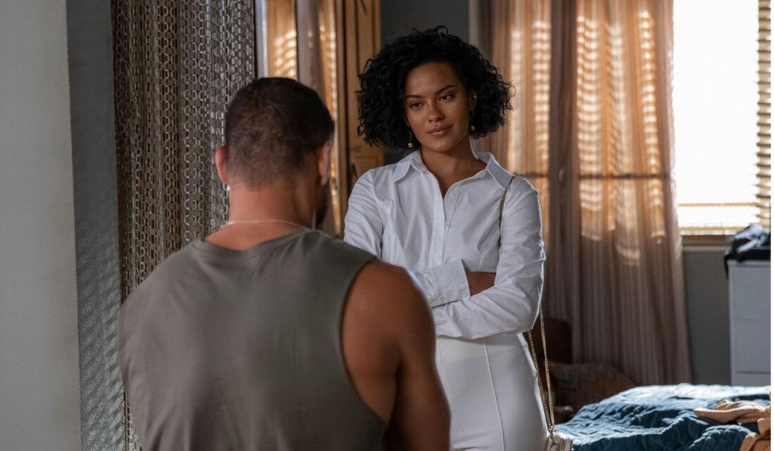 Bella Campos e Cauã Reymond