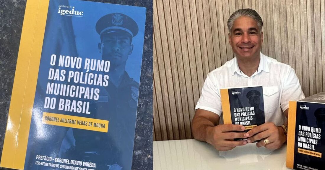 Obra literária "O novo rumo das polícias municipais no Brasil" traz análise da segurança pública
