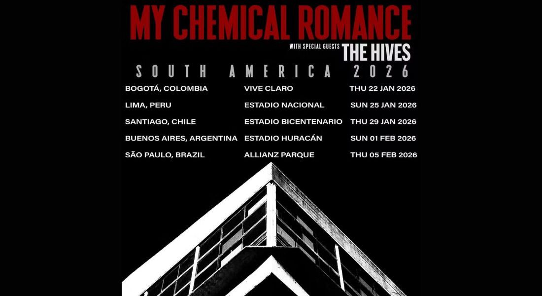 My Chemical Romance vai retornar ao Brasil após quase duas décadas