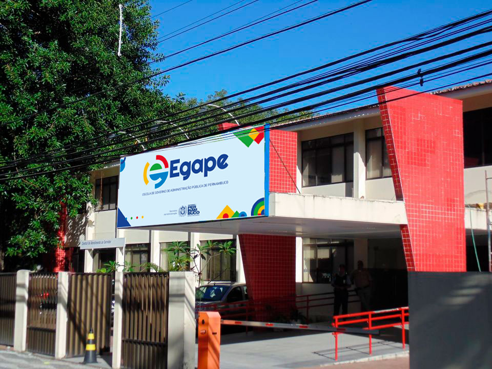 Prédio da Escola de Governo da Administração Pública de Pernambuco (Egape)