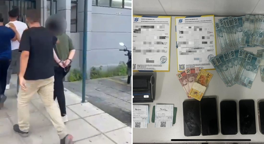 Abordagem e prisão aconteceu no momento em que o grupo tentava aplicar o golpe numa agência em Boa Viagem