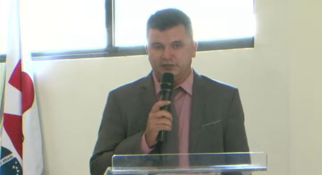 Vereador Pitel Filho, em fala na Câmara de Salgueiro