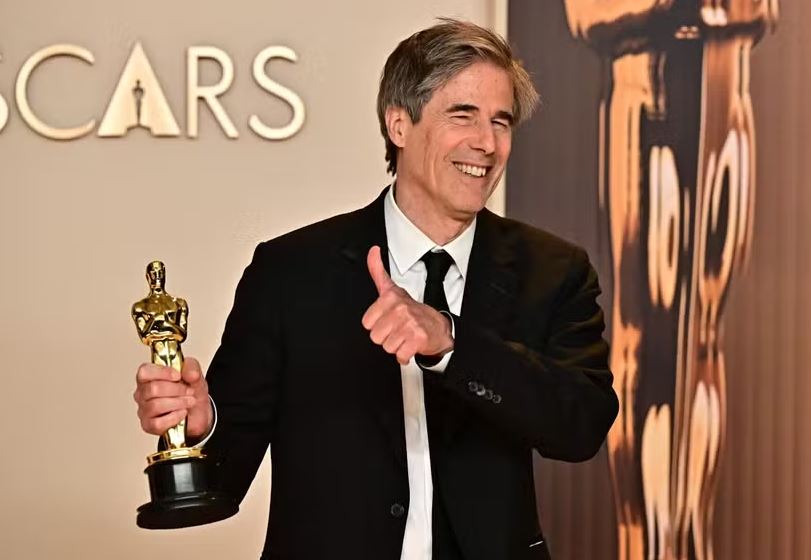 Walter Salles com o Oscar