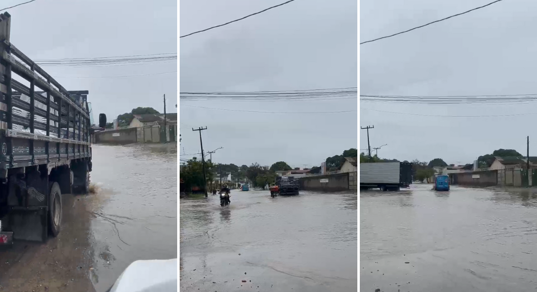 Chuvas: alagamentos registrados em Olinda neste sábado (28)