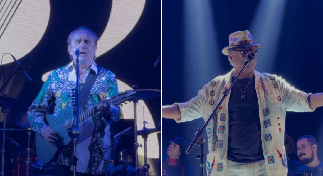 Cantor Maciel Melo encantou o público com sua poesia musical