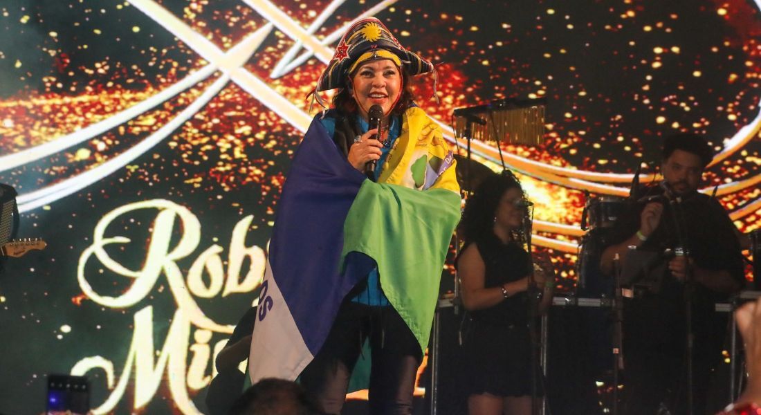 Roberta Miranda foi a grande atração da noite