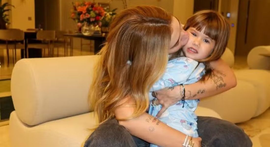 Virgínia Fonseca e a filha Maria Alice