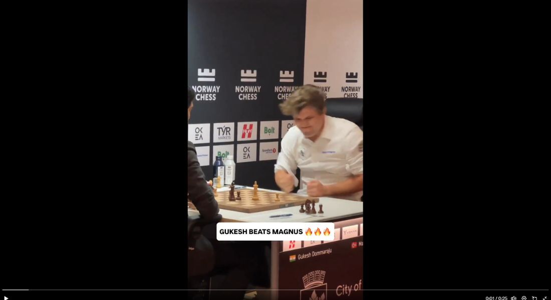 Xadrez: fenômeno de 19 anos vence Magnus Carlsen, que se irrita e soca a mesa