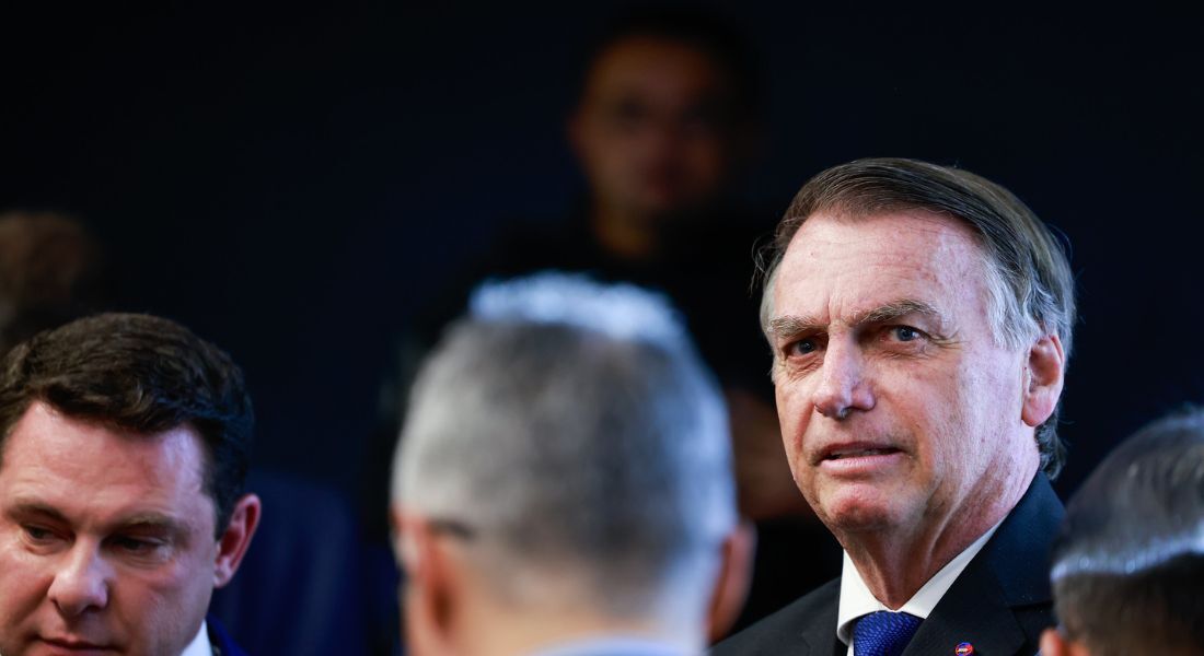 Bolsonaro no primeiro dia dos interrogatórios