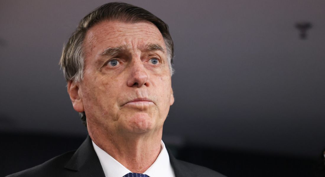 Bolsonaro no interrogatório