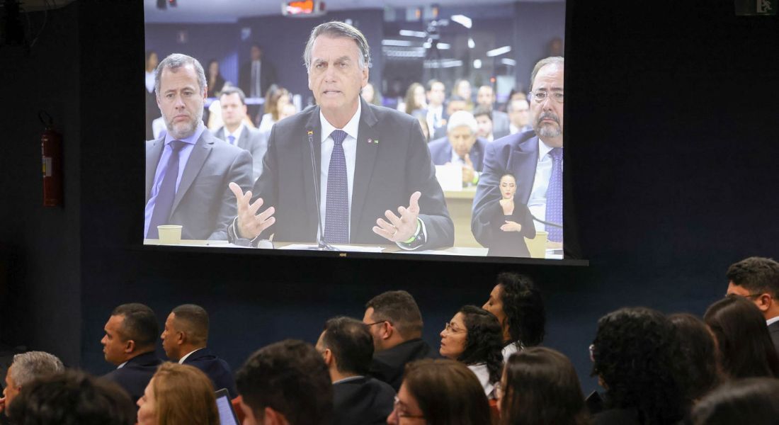 Bolsonaro é interrogado no STF