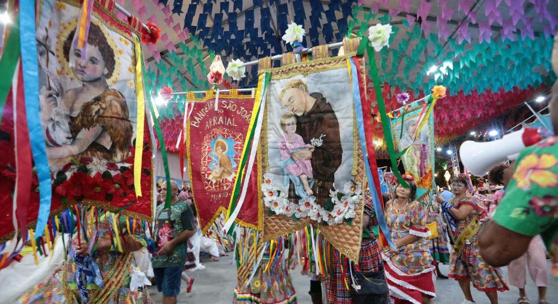 Procissão dos Santos Juninos no Sítio Trindade