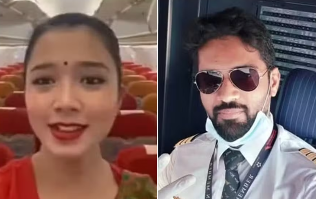 Cmissária de bordo Nganthoi Sharma Kongbrailatpam e piloto Clive Kunder estão entre as vítimas de queda de avião na Índia